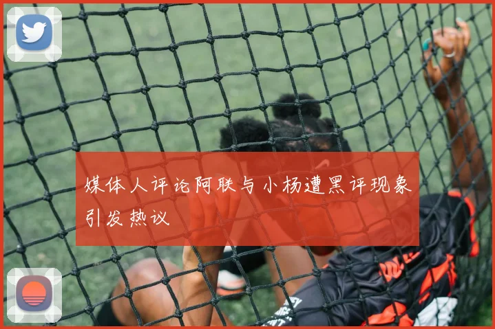 媒体人评论阿联与小杨遭黑评现象引发热议